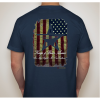 KBA Battle Worn Flag Shirt - Navy